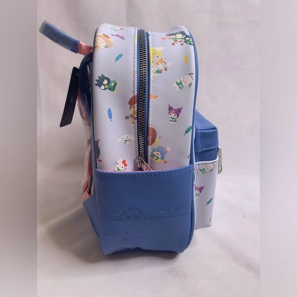 Bioworld Sanrio Hello Kitty and Friends x Attack on Titan Mini Backpack NWT - Picture 5 of 11